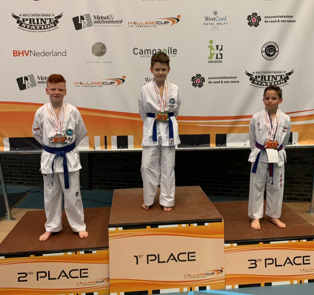 Succes op de Holland Cup TaekwonDo Middelburg